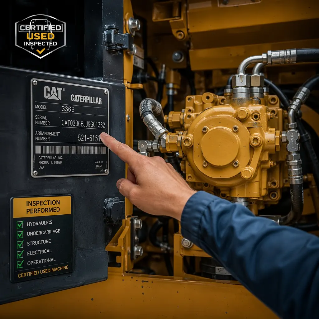 Lihang Used Machinery - 150-Point Technical Inspection of best secondhand excavator models