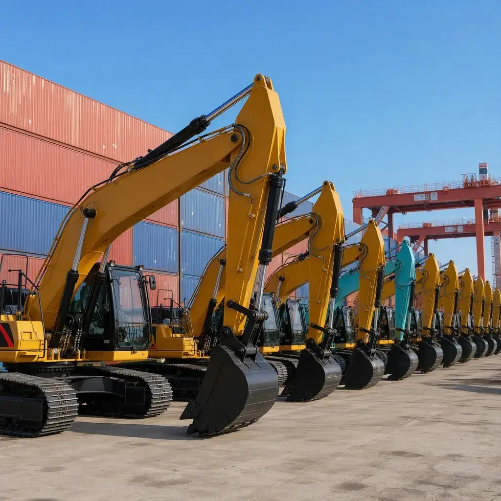 10 Common Used Excavator Models Sourced from China in 2026