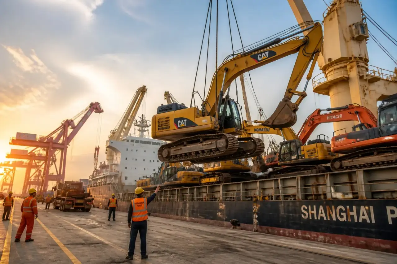 How to Import Used Excavators from China in 2026: A Country-by-Country Guide for Africa, Southeast Asia and Latin America