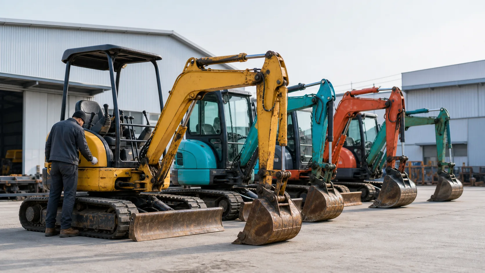 Used Mini Excavator Buying Guide: 3.5 vs 5.5 Ton Models for Remote Buyers